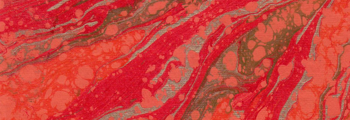 Sri Aurobindo Handmade Paper factory - Marbled Paper